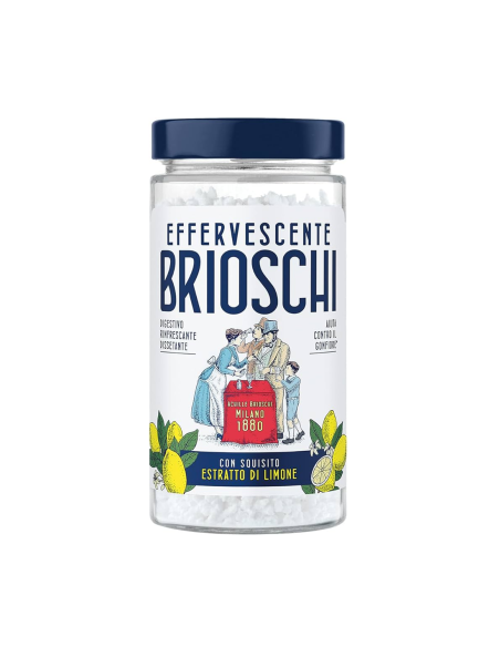 Brioschi Effervescente Granulare con Estratto di Limone - 200 gr