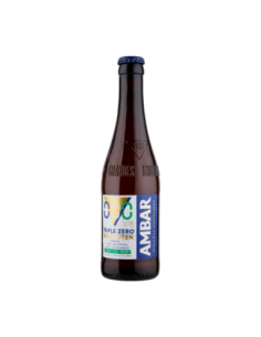 Ambar Triple Zero Birra senza glutine, alcool e zuccheri - 33 cl