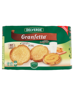 Biscottes Complètes Delverde Petit-Déjeuner Sain