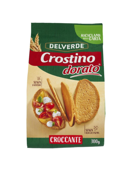 Crostinis Delverde croustillants et savoureux