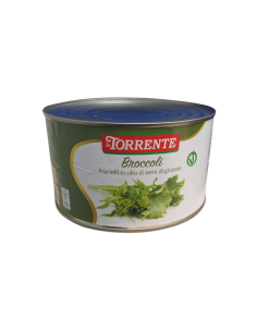 La Torrente Friarielli sautés en boîte - 1,4 kg - Livraison gratuite en EUROPE et au Royaume-Uni