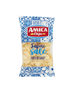 Amica Chips mit 50% weniger Salz – Gesünder snacken