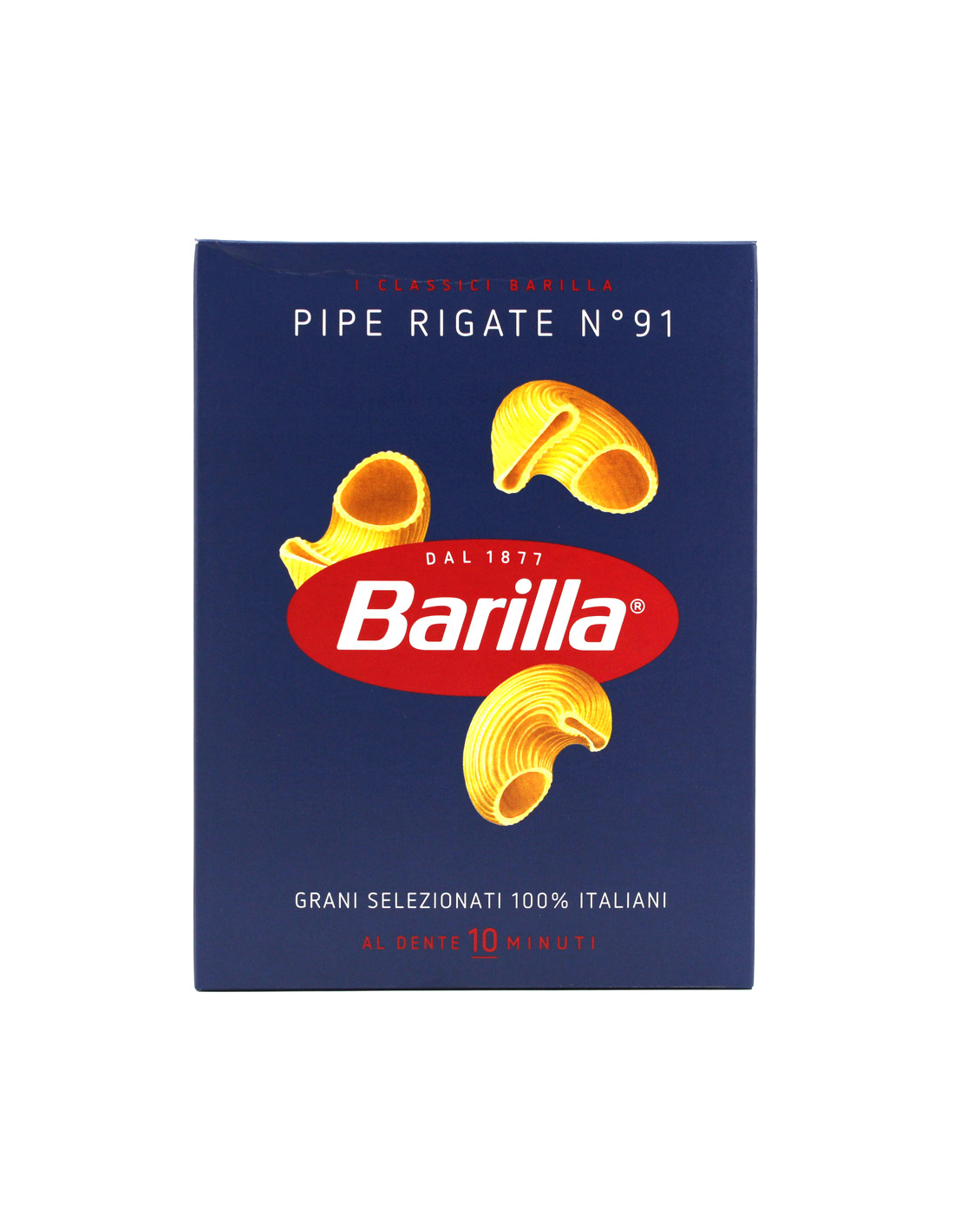 Pipe Rigate Barilla 91 Pipe Rigate Pasta 500g Perfect Sauce Adherence