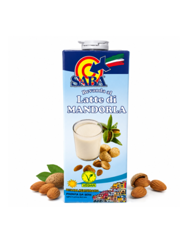 Saba Latte di Mandorla Vegan Brick - 1 L