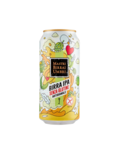 Mastri Birrai Umbri Birra Artigianale IPA senza glutine - 440 ml