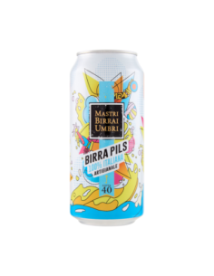 Mastri Birrai Umbri Birra Pils Artigianale 100% italiana - 440 ml