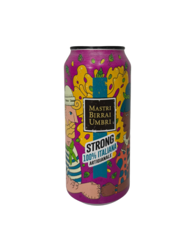 Mastri Birrai Umbri Birra Strong Artigianale 100% italiana - 440 ml