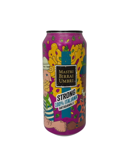 Mastri Birrai Umbri Birra Strong Artigianale 100% italiana - 440 ml