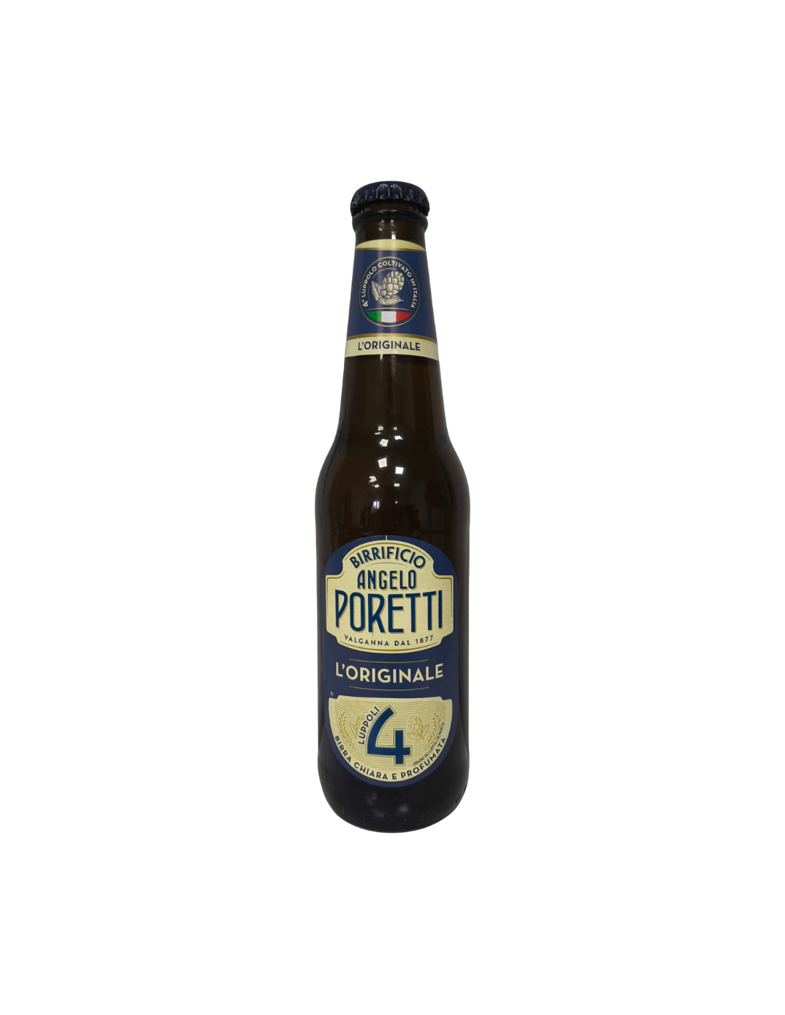 Angelo Poretti Birra Lager Chiara 4 Luppoli