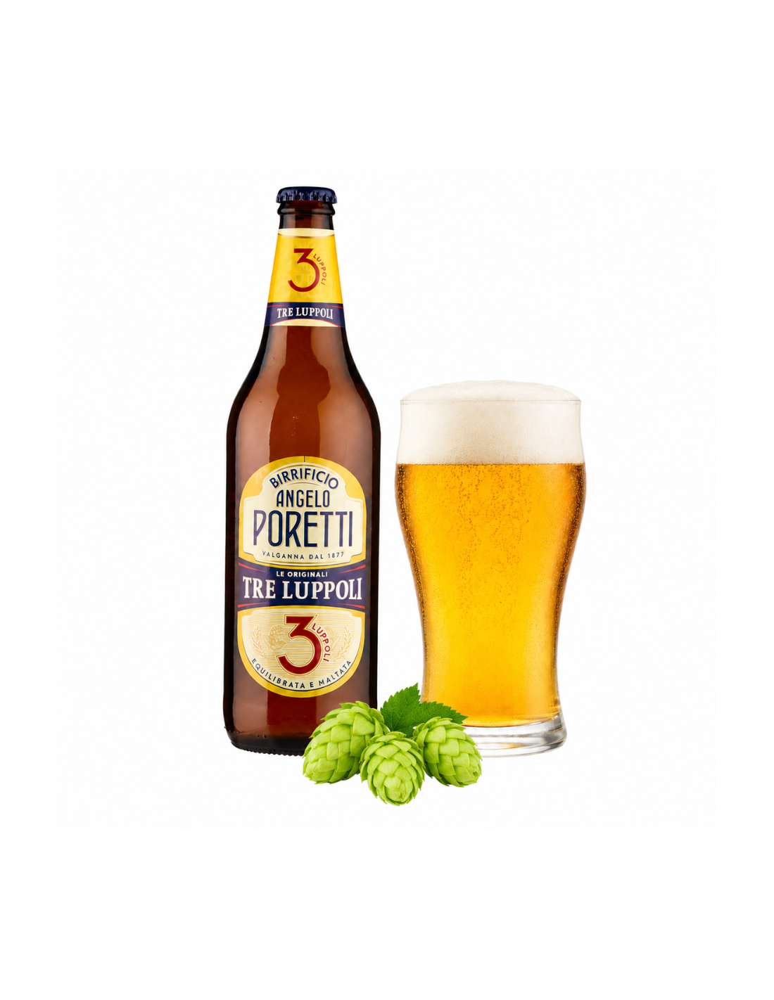 Angelo Poretti 3 Hops 100% Italian Pale Beer