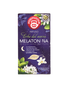 Pompadour Sleepy Herbal Tea with Melatonin