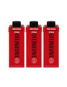 Tavernello Vino Rosso Brik Tris - 3 x 25 cl