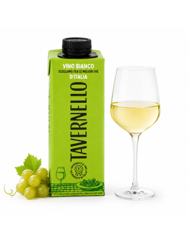 Tavernello Witte Wijn Brik Tris voor Gemakkelijk Genieten