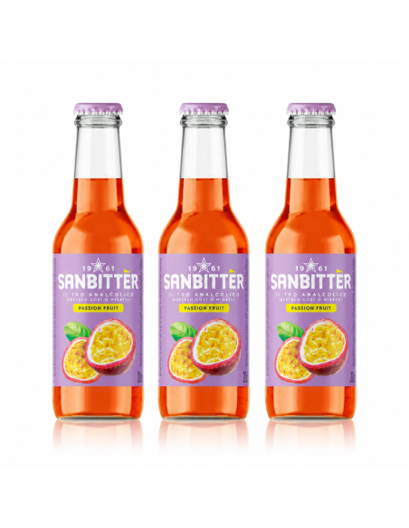 Sanbitter Passion Fruit Aperitivo Analcolico Vivace