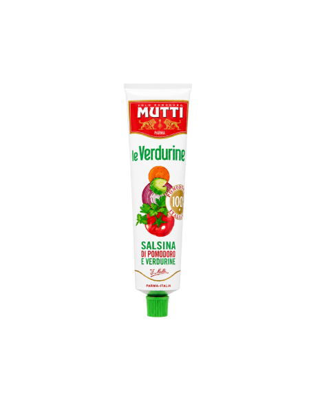Mutti Salsina di Pomodoro e Verdurine tubo - 130 gr