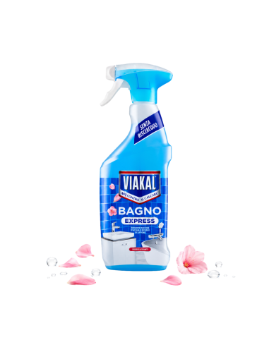 Viakal Badkamer Express Spray voor een glanzende badkamer