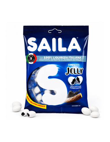 Saila Confetti Jelly Liquirizia Morbidi e Senza Glutine