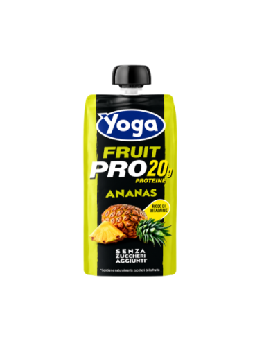 Yoga Fruit Pro Proteine  20g Ananas senza zuccheri aggiunti - 250 ml