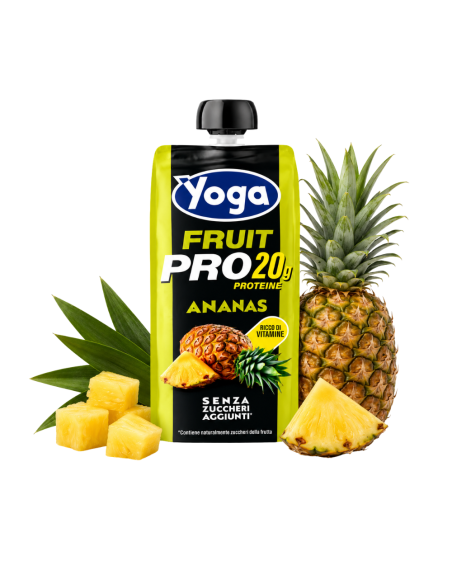 Yoga Fruit Pro Ananas Boisson Protéinée Sans Sucre
