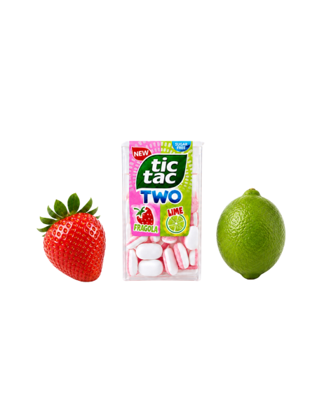 Ferrero Tic Tac Two Erdbeere und Limette, Bonbons