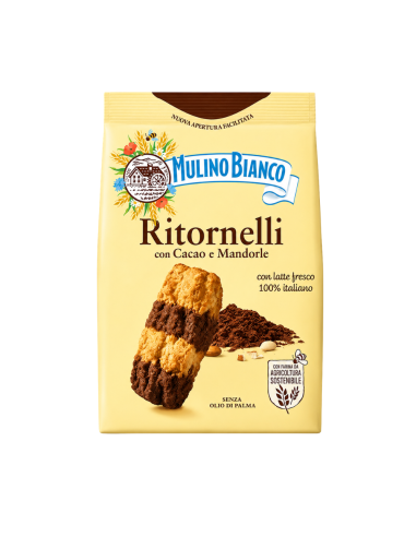Ritornelli koekjes – Mulino Bianco cacao amandelen
