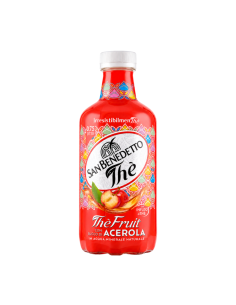 Acerola tea drink San Benedetto – Italian soft drink