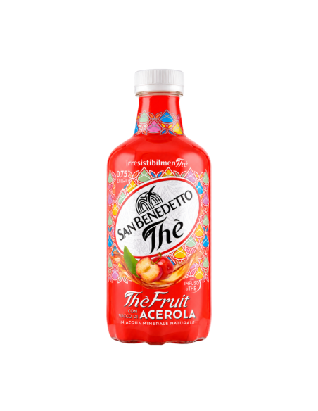Acerola tea drink San Benedetto – Italian soft drink