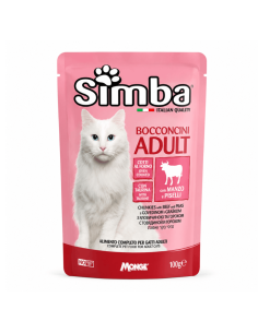Simba Nourriture Humide Chat Bœuf Petits Pois | Monge
