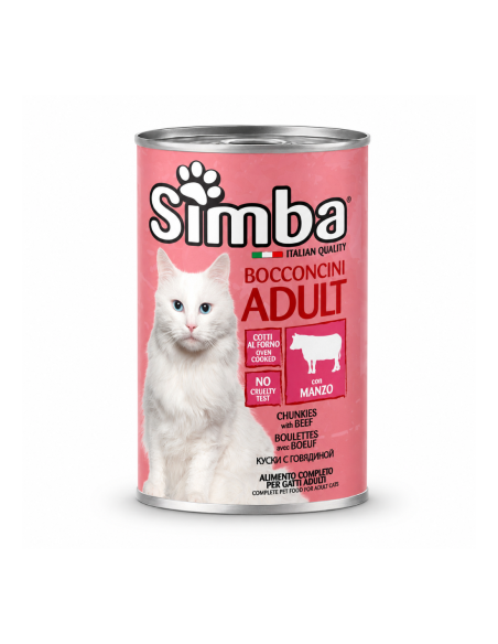 Simba Bocconcini Gatto Adult Manzo in latta - 415 gr