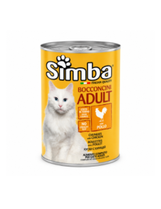 Simba Bocconcini Gatto Adult Pollo in latta - 415 gr