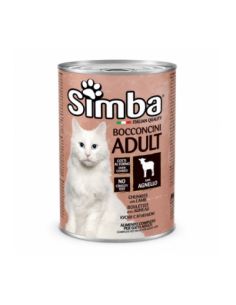 Simba Bocconcini Gatto Adult Agnello in latta - 415 gr
