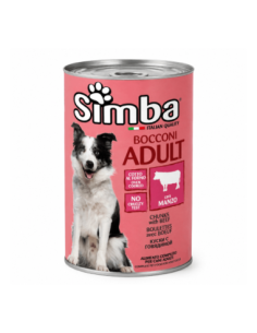 Simba Bocconi Cane Adult Manzo in latta - 1230 gr