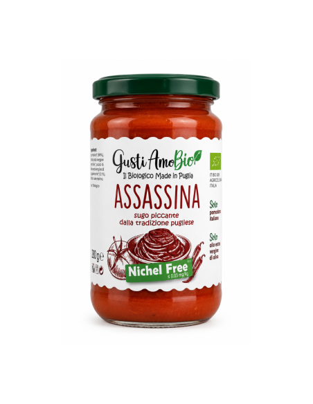 Bio Gustiamo Sugo Assassina - 350 gr