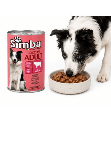 Simba beef chunks – wet adult dog food
