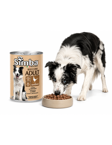 Simba game chunks for adult dogs – wet food