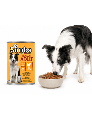 Simba Bocconi Cane Adult Chicken & Turkey – Monge