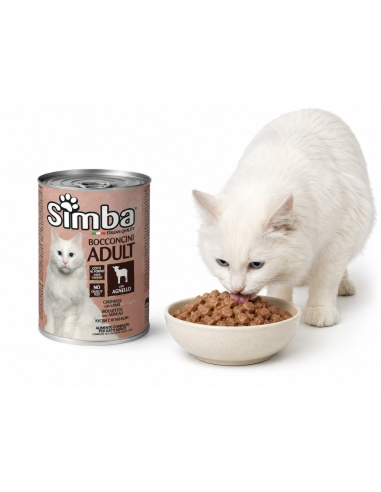 Simba Nourriture Humide Chat Morceaux en Sauce à l’Agneau