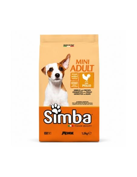 Simba Crocchete Cane Mini Adult Pollo - 1,5 kg