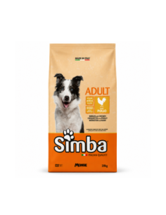 Simba Dry Food for Adult Dogs with Chicken, front of pack