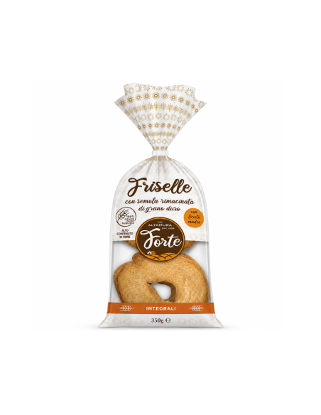 Forte Friselle Integrali di Altamura con lievito madre - 350 gr