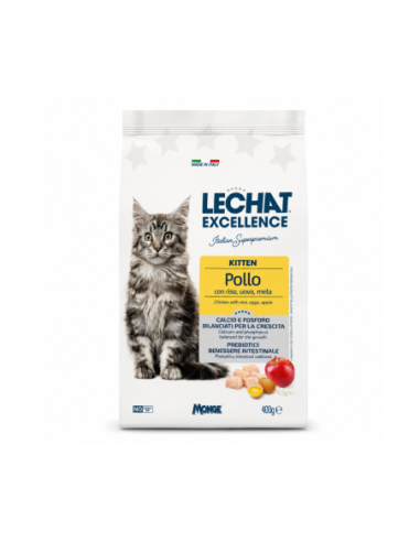 LeChat Excellence Gatto Kitten Pollo - 400 gr