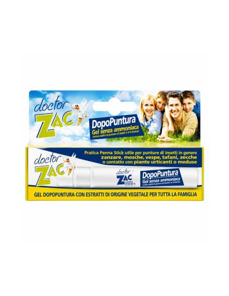 Doctor Zac Penna Stick Dopo Puntura Gel senza ammoniaca - 15 ml