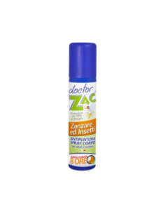 Doctor Zac Anti Puntura Spray Corpo Zanzare e Insetti - 100 ml