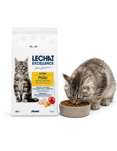 Meta Title: LeChat Excellence Kitten Chicken Dry Cat Food