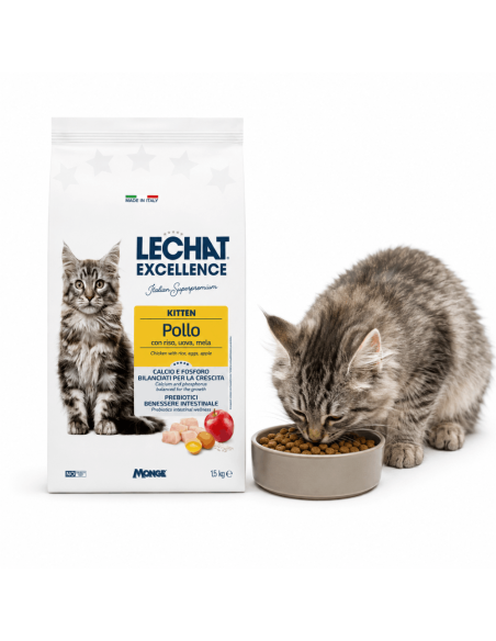 Meta Title: LeChat Excellence Kitten Chicken Dry Cat Food