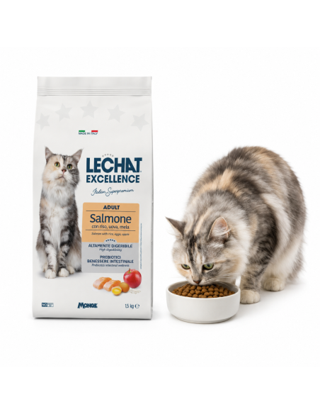 LeChat Excellence Adult Salmon – Digestive cat food