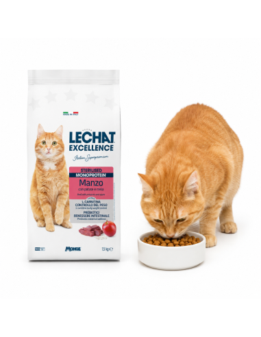 LeChat Excellence Cat Food with Beef, Potatoes & Apple