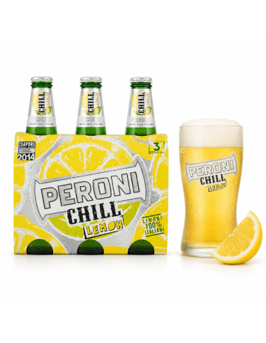 Peroni Chill Lemon Beer: Fresh, Citrusy Summer Beverage