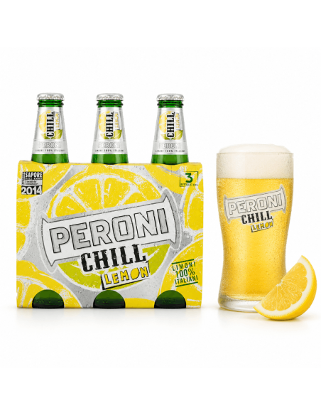 Peroni Chill Lemon Beer: Fresh, Citrusy Summer Beverage