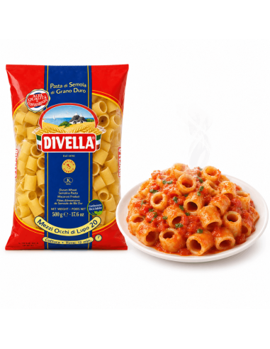 Divella Mezzi Occhi di Lupo Short Pasta